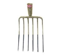 Forca forcone forche 6 denti colore oro da 34 cm. STYRIA