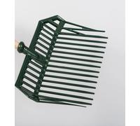 Forca in plastica HORSE FORK stea fieno letame cavalli 16 denti