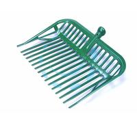 Forca in plastica per letame in ABS 16 denti - cm 31x42