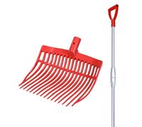 Forca in plastica ultra resistente con denti flessibili e manico telescopico V P