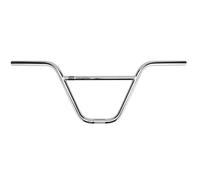 Kink Bmx Foundry 9.75´´ Rise Handlebar Argento 22.2 mm / 750 mm Chrome