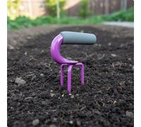Forca Manuale a Tre Punte Acciaio Al Manganese Forca da Giardino a Tre Punte