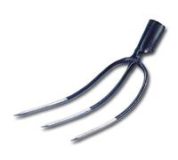 FORCA PER FIENO E LETAME FORGIATA 3 DENTI "INDIAN" FORCONE PAGLIA LETAME 011400