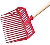 Forca per Fieno Pulizia Paglia Cavalle Larghezza 42 cm in ABS STEA
