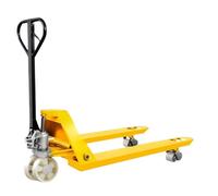 forca per pallet Transpallet idraulico manuale con ruote for la movimentazione di materiali in magazzino(2000kg,Piccolo)