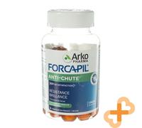 FORCAPIL Anti-chute per Perdita Capelli 60 Gummies Pelle Unghie Cibo Integratore