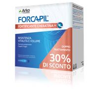 Arkopharma Forcapil - Fortificante + Cheratina Integratore, 60 + 60 Capsule
