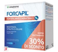Arkopharma Forcapil Fortificante - Integratore alla Cheratina - 60+60 Capsule