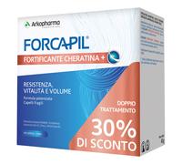 Forcapil fortificante cheratina 2 promo pack da 60 capsule