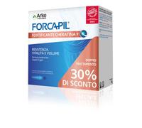 Arkopharma Forcapil - Fortificante + Cheratina Integratore, 60 + 60 Capsule