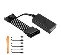 Forccord Adattatore di alimentazione per Dashcam a 7 pin tipo B compatibile con Nissan selezionati, Mitsubishi e altro, adattatore di alimentazione per Dash Cam, si collega allo specchietto