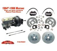 Force 10 Brakes 1964-66 Mustang Kit Freni Potenza Power Disc