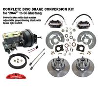 Force 10 Brakes Kit Freni A Disco Power Disc 1964-66 Mustang 11,25"