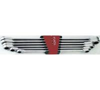 FORCE 50623 Serie di chiavi a cricco doppie poligonali