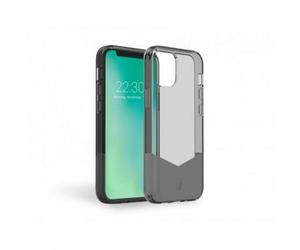 Force Case, Cover Rinforzata per iPhone 12 / 12 Pro PURE, Nero trasparente