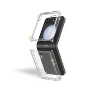 Force Case, Guscio protettivo per Galaxy Z Flip 6 rinforzato con glitter