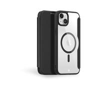 FORCE CASE MAGSAFE CUSTODIA A LIBRO per Apple iPhone 15, Nero