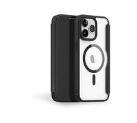 FORCE CASE MAGSAFE CUSTODIA A LIBRO per Apple iPhone 15 Pro Max, Nero