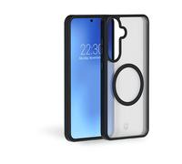FORCE CASE Protettiva FCAIRFRMAGGS25B Cover per Samsung Galaxy S25, Trasparente