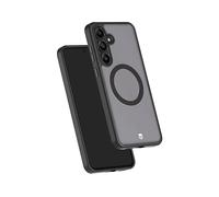 FORCE CASE Protettiva FCAIRFRMAGGS25FEB COVER MAGSAFE per Samsung Galaxy S25 FE, Nero trasparente