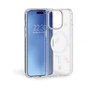 FORCE CASE Protettiva FCAIRIP15GL Cover per Apple iPhone 15, Trasparente