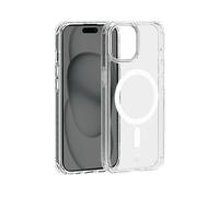 FORCE CASE Protettiva FCAIRMAGIP15PLMF Cover per Apple iPhone 15 Plus, Trasparente