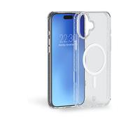FORCE CASE Protettiva FCAIRMAGIP16PLT Cover per Apple iPhone 16 Plus, Trasparente
