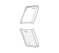 FORCE CASE Protettiva FCDUOGZFLIP6T Cover per Samsung Galaxy Z Flip 6, Trasparente