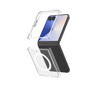 FORCE CASE Protettiva FCDUOGZFLIP7 Cover per Samsung Galaxy Z Flip 7, Trasparente