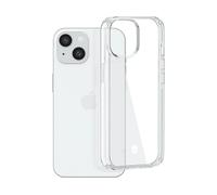 FORCE CASE Protettiva FCFEELIP15T Cover per Apple iPhone 15, Trasparente