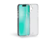FORCE CASE Protettiva FCFEELIP16T Cover per Apple iPhone 16, Trasparente