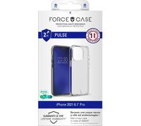 Force Case Pulse - Cover ultra rinforzata per iPhone 13 Pro, trasparente