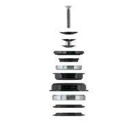 Force Cuffia Semi-integrata Taper 56 Mm Black