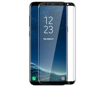 Force Glass Pellicola Schermo Vetro Temperato Samsung Galaxy S8 Plus - Nero E,