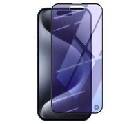 Force Glass, Salvadisplay per iPhone 15 Pro Max 2.5D Anti Luce Blu, Trasparente