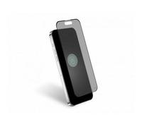 Force Glass, Vetro organico per iPhone 15 Pro Max 2.5D Spy, Nero transparente