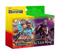 FORCE OF WILL TCG - ABC DUEL DECK 01 Elektra vs The Lich King Starter Deck