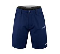 Pantaloni MTB FORCE F BLADE con fondello gel BLU - Taglia: L