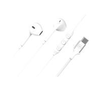 FORCE PLAY, Auricolari USB-C con design rinforzato, Bianco