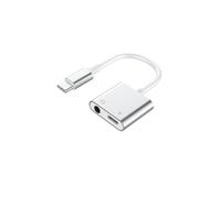 Force Power, Adattatore 2 in 1 da USB-C a Jack da 3,5 mm/USB-C rinforzato