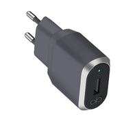 Force Power, Caricabatterie USB A 2.4A FastCharge, Grigio