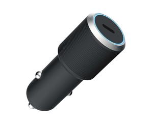 Force Power, Caricatore da auto USB C Power Delivery da 25 W, Nero
