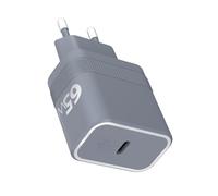 Force Power, Caricatore USB-C 65W Power Delivery UltraGaN Charge Rapido, Grigio