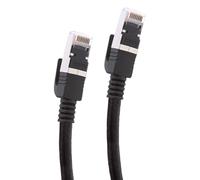 Force Power, Cavo Ethernet RJ45 Maschio a RJ45 Maschio CAT 8 S/FTP 10m, Nero