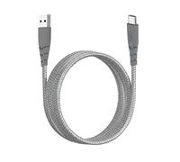 Force Power, Cavo USB A/USB C ultra rinforzato 2m 3A Grigio, Grigio