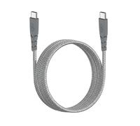 Force Power, Cavo USB C/USB C ultra rinforzato 2m 5A, Grigio
