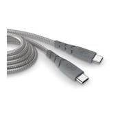 Force Power, Cavo USB C/USB C ultrarinforzato 3m - 3A, Grigio