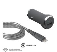 CARICABATTERIE DA AUTO FORCE POWER FPCACMFIN1.2MG Grigio