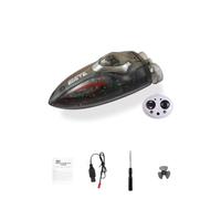 ForceAero Mini barca radiocomandata 2.4G Stunt, doppia pagaia elettrica a doppio motore, con luci LED colorate e piscina gonfiabile per giochi d'acqua interni/esterni
