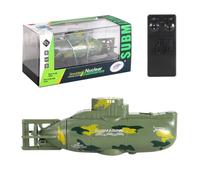 ForceAero Mini sottomarino nucleare radiocomandato, 2,4 GHz, con telecomando e rilevamento dell'acqua con una chiave, ricaricabile, per adulti